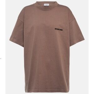 Balenciaga Chestnut Short Sleeve Tee